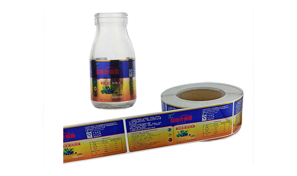 Label pelekat khas untuk pembungkusan botol susu dan produk tenusu